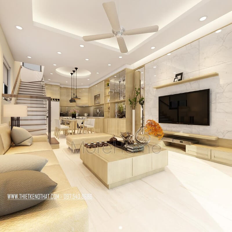 Thiết kế nhà phố phong cách hiện đại với nội thất gỗ đẹp sang trọng Chiêm ngưỡng các mẫu thiết kế phòng khách biệt thự, nhà phố đẹp