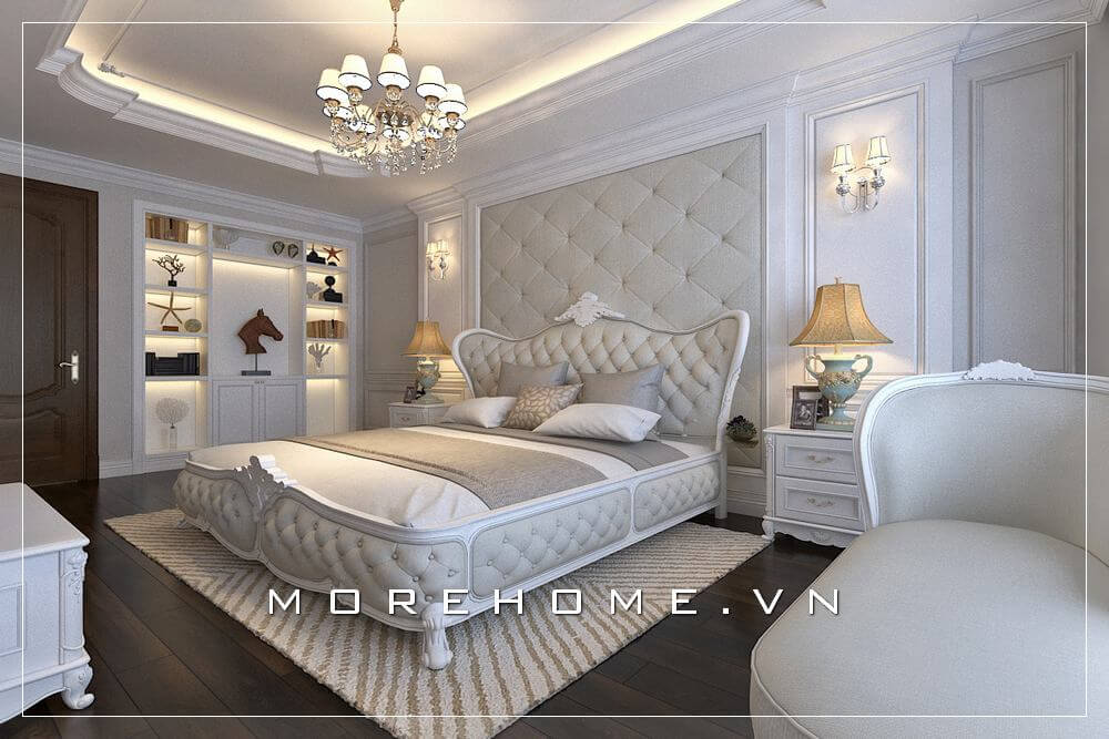 Giường ngủ biệt thự Giường ngủ biệt thự