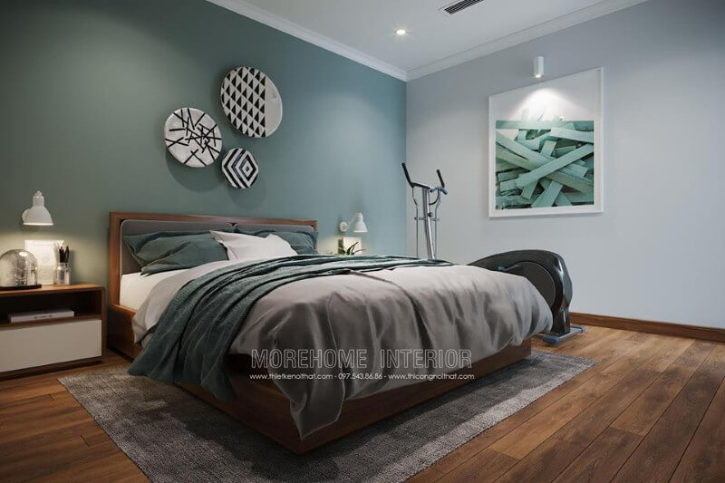 Giường ngủ chung cư hiện đại Giường ngủ chung cư hiện đại