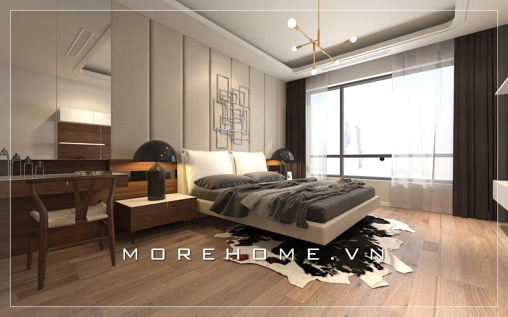 Giường ngủ chung cư hiện đại Giường ngủ chung cư hiện đại