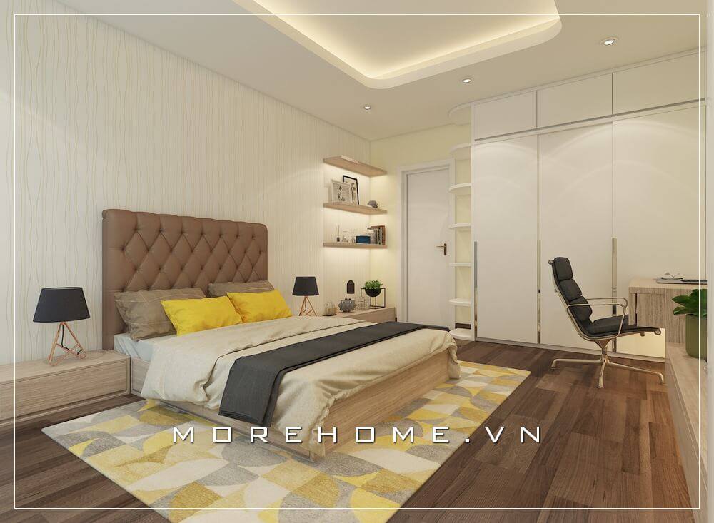 Giường ngủ chung cư hiện đại Giường ngủ chung cư hiện đại