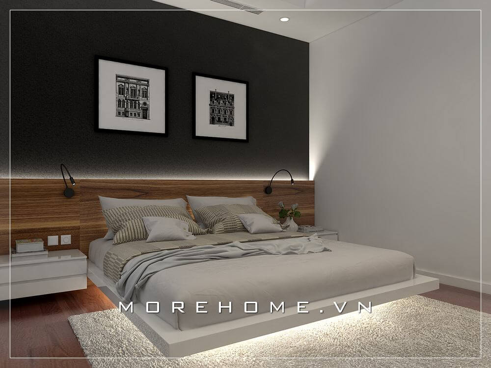 Giường ngủ chung cư hiện đại Giường ngủ chung cư hiện đại